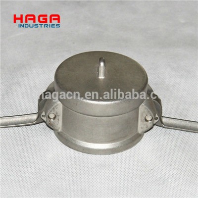 Stainless Steel Camlock Coupling Cam Groove Type Dust Cap Coupler